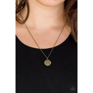 Find Joy Brass Necklace (193)